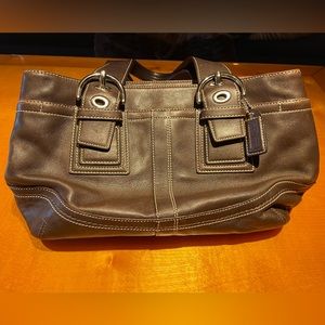 Coach Black Leather Soho Purse #K0751-F10911 - Rare